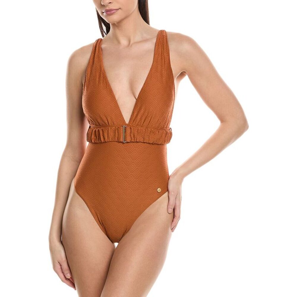 Palmacea Womens Gea Twiggy One-Piece, Orange